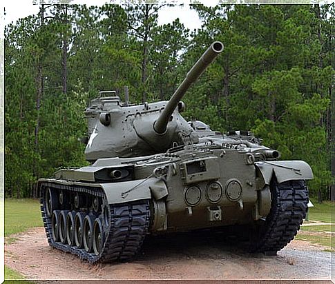 M47 Patton tank