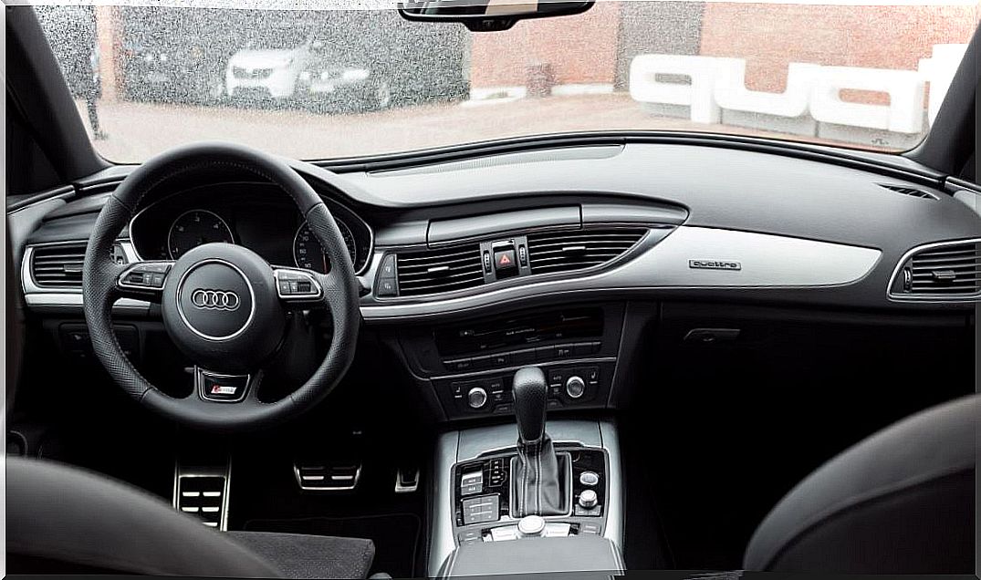 Interior of the Audi A6