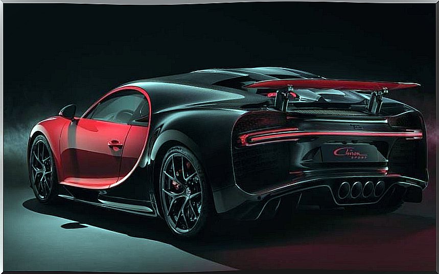 Bugatti Chiron Sport.