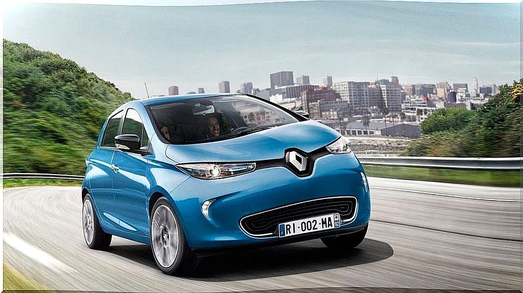 Renault Zoe is an electric and ecological car.