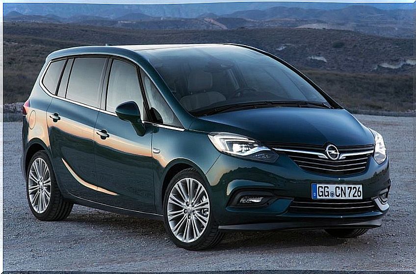 Opel Zafira.