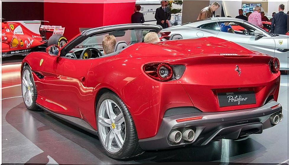 Ferrari Portofino rear image