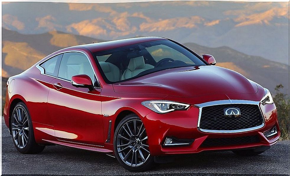 Infiniti Q60, a Japanese coupe