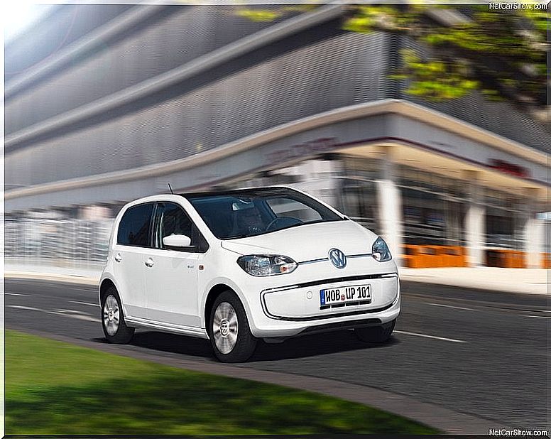 Volkswagen e-Up!  electric: front