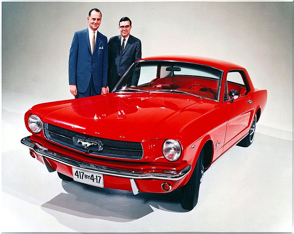 Lee Iacocca, the father of the Ford Mustang