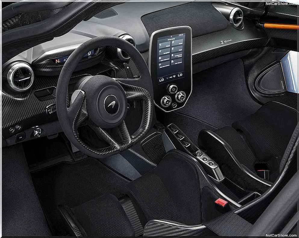 McLaren Senna: interior