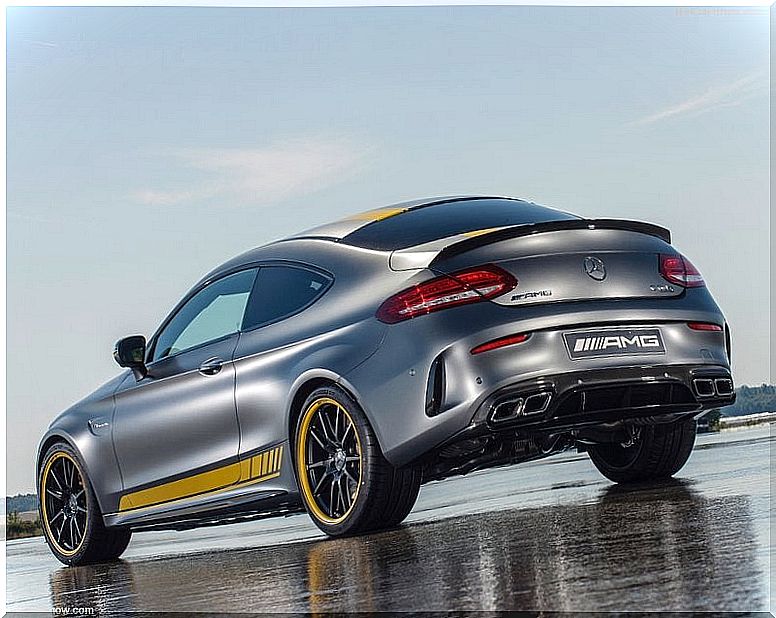 2017 Mercedes-AMG C63 Coupé Edition 1: Rear