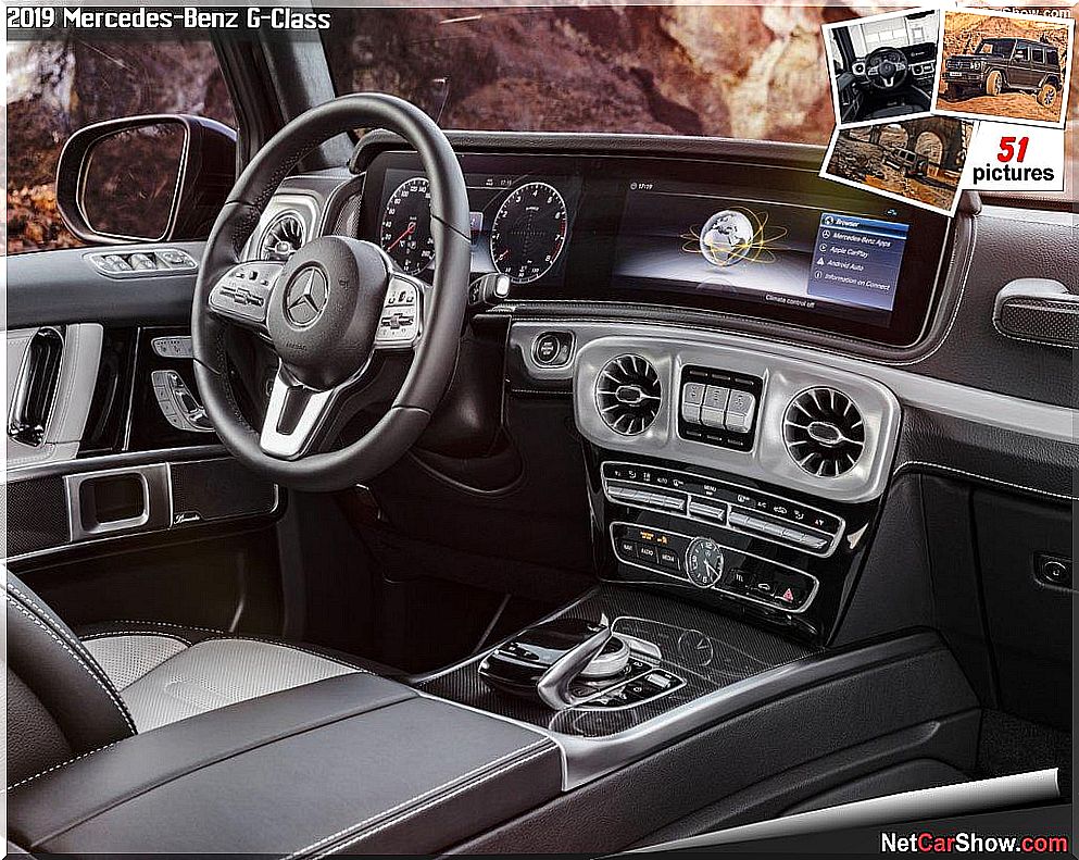 2018 Mercedes G-Class SUV: interior