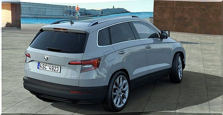 Skoda Karoq design.