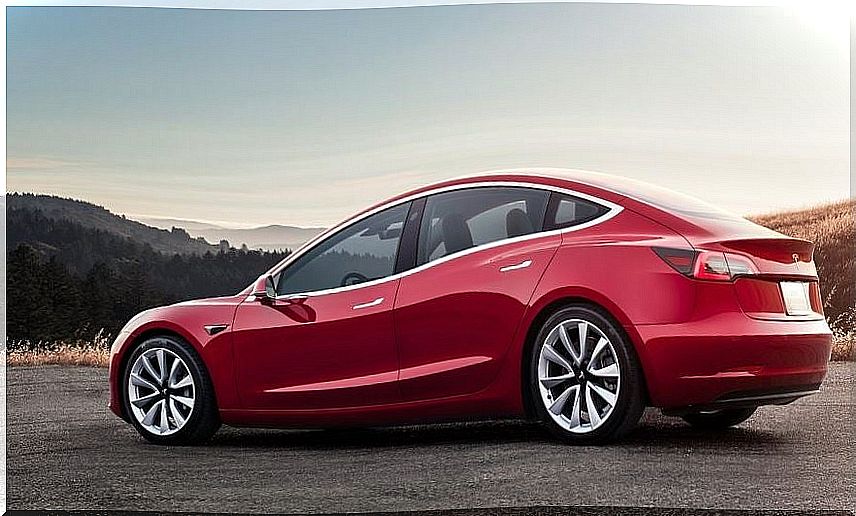 Design of the Tesla Model 3.