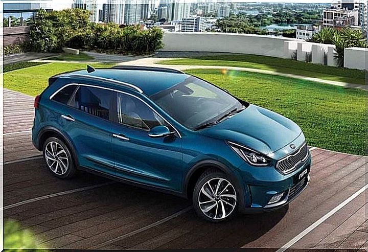 Best-selling hybrid cars in Spain, including the Kia Niro.