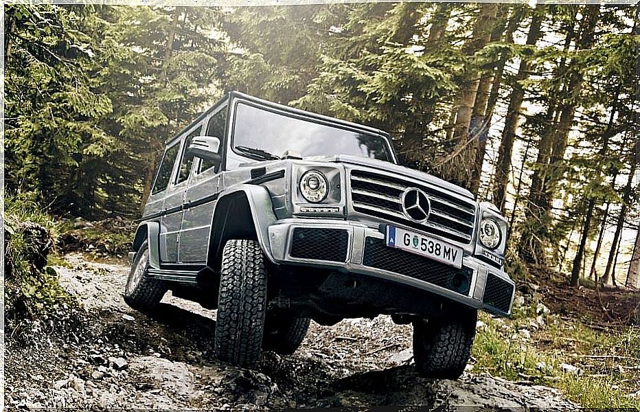 Mercedes G-Class SUV: front