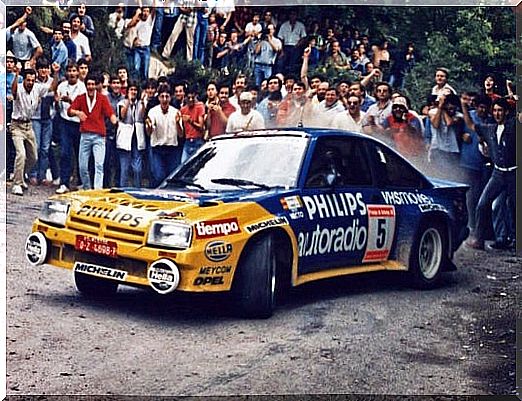 Opel Manta 400 Group B: front